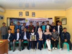 Penutupan KKM Kelompok 5 STISIP Banten Raya di Desa Sukarame, Kecamatan Carita, Kabupaten Pandeglang, pada Kamis (12/02/2026).