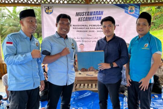 Hafidz Usman Terpilih Menjadi Ketua KNPI Kecamatan Banjarsari.