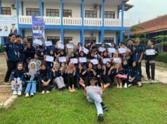 Mahasiswa Universitas Setia Budhi Rangkasbitung (USBR) pada MK Penyuntingan, pada Sabtu (21/02/2026).