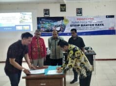 LPPM STISIP Banten Raya membangun Nota Kesepahaman dengan Pemerintah Desa di Kabupaten Pandeglang, pada Sabtu (14/02/2026).