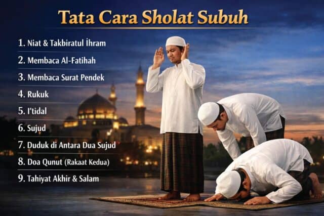 Tata Cara Sholat Subuh Beserta Bacaannya Lengkap