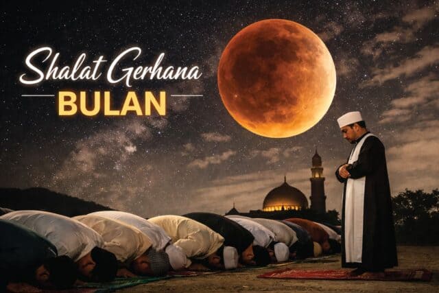 Cara Shalat Gerhana Bulan Lengkap Menurut Ajaran Islam
