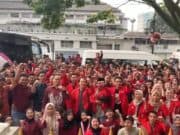 GMNI Pandeglang sikapi satu tahun Kepemimpinan Dewi- Iing, pada Minggu (01/03/2026).