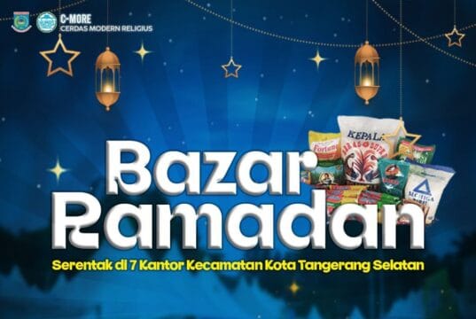 Siap-siap! 5 Maret Bazar Ramadan Digelar di 7 Kecamatan Tangsel, Belanja Sembako Murah dan Tanpa Kupon