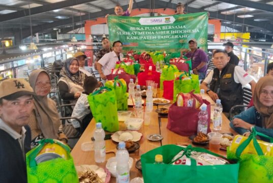 Didukung Alfamart dan Goldland Grup, SMSI Kabupaten Tangerang Gelar Acara Bukber menjelang Akhir Ramadan