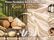 Kain Viscose Terbuat dari Apa Mengenal Bahan, Proses dan Kelebihannya