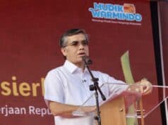 Mudik Bersama Warmindo 2026, Menaker Yassierli: Bukti Nyata Perusahaan Peduli Mitra
