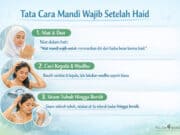Tata Cara Mandi Wajib Setelah Haid Sesuai Sunnah (Lengkap)