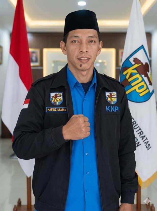 Hafidz Usman, Ketua KNPI Banjarsari (2026-2029) ajak masyarakat jaga Kondusifitas, pada Senin (06/04/2026).