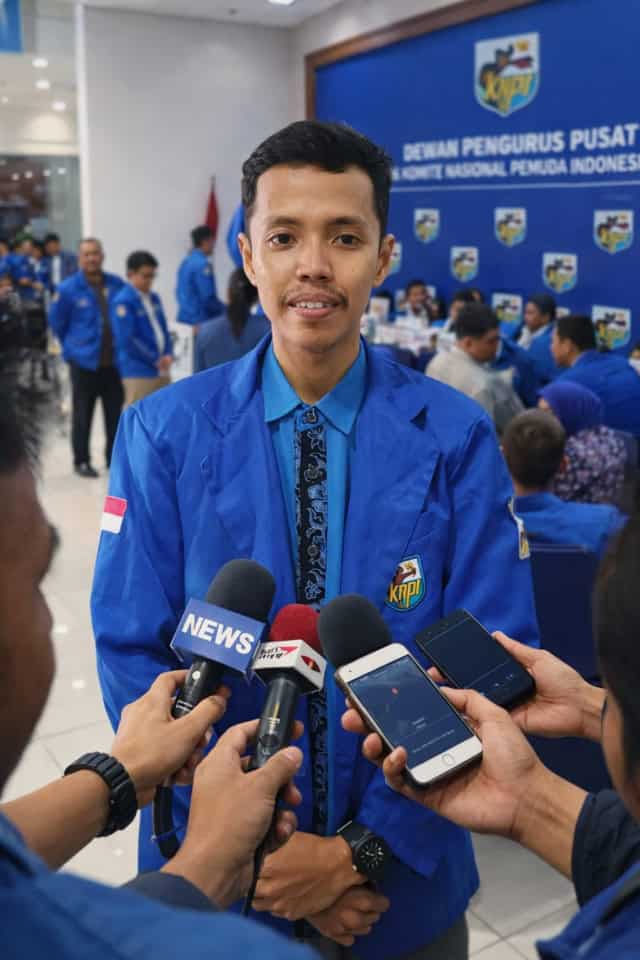 Agung Gumilar, DPK KNPI Banjarsari apresiasi DiskominfoSP Kabupaten Lebak, pada Selasa (07/04/2026).