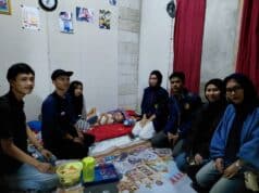BEM STISIP Banten Raya salurkan donasi kemanusiaan, pada Sabtu (18/04/2026).