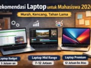 Rekomendasi Laptop untuk Mahasiswa 2026 Murah, Kencang dan Tahan Lama