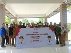 DiskominfoSP Kabupaten Lebak melaksanakan kegiatan sosialisasi Layanan Aspirasi dan Pengaduan Masyarakat Lebak Ruhay, pada Selasa (7/4/2026)