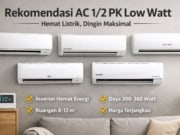 rekomendasi ac 12 pk low watt