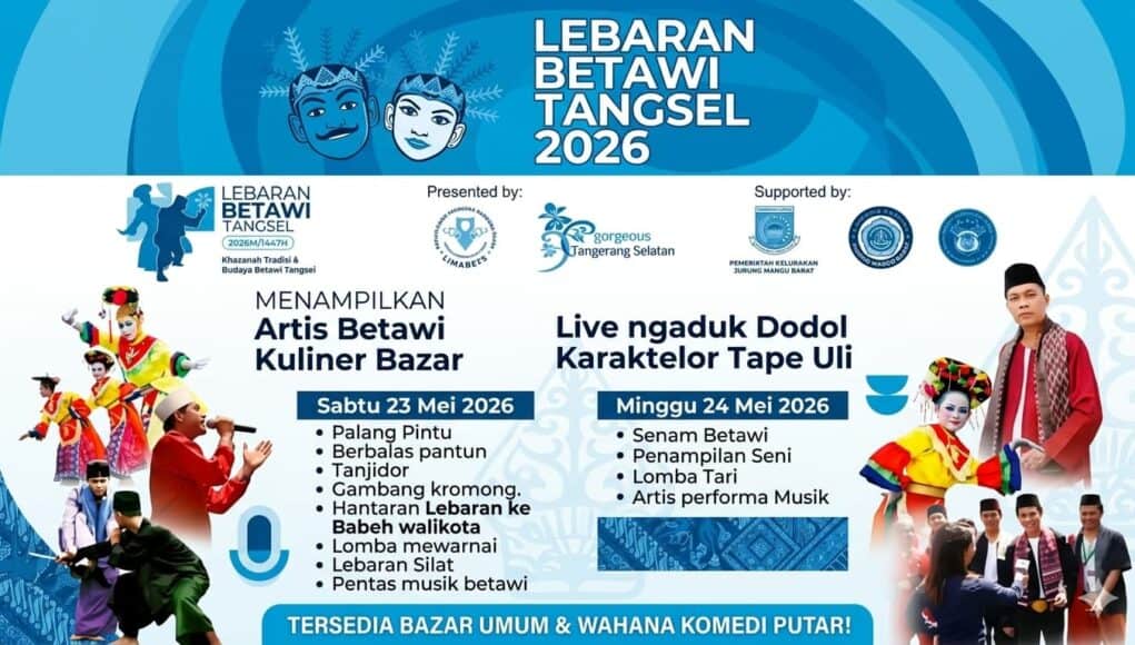 Festival Lebaran Betawi Tangsel Ke-6 Hadir Lagi Ada Ngaduk Dodol, Silat, hingga Bazar Kuliner Betawi