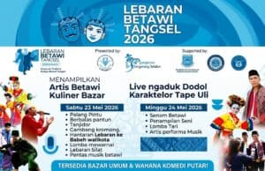 Festival Lebaran Betawi Tangsel Ke-6 Hadir Lagi Ada Ngaduk Dodol, Silat, hingga Bazar Kuliner Betawi