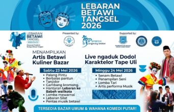 Festival Lebaran Betawi Tangsel Ke-6 Hadir Lagi Ada Ngaduk Dodol, Silat, hingga Bazar Kuliner Betawi