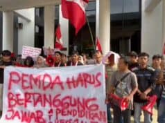 DPC GMNI Pandeglang peringati Dua Hari Besar, Hari Buruh dan Hari Pendidikan, pada Selasa (05/05/2026).