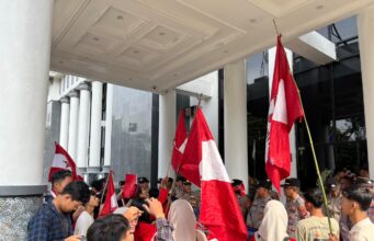 GMNI Pandeglang soroti Pemkab prihal Pejabat Tersangka Laka Maut Dinonaktifkan Kini Dilantik Staf Ahli Bupati Pandeglang, pada Kamis (28/05/2026).