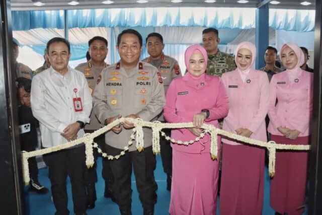Dukung Program Presiden, Polda Banten Resmikan Operasional SPPG Polri