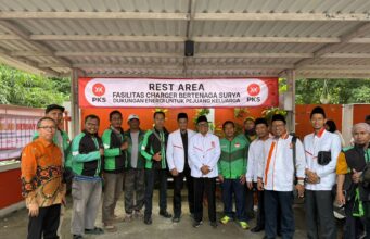 Ojol Kini Punya Tempat Singgah Gratis, PKS Kabupaten Tangerang Resmikan Rest Area Pejuang Nafkah