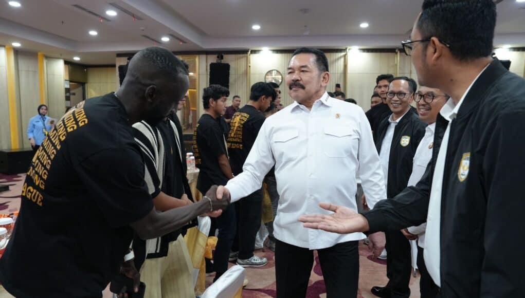 Disambut Jaksa Agung, Adhyaksa FC Banten Targetkan 5 Besar Liga 1, pada Rabu (20/05/2026).