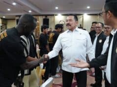 Disambut Jaksa Agung, Adhyaksa FC Banten Targetkan 5 Besar Liga 1, pada Rabu (20/05/2026).