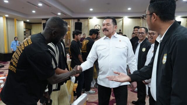 Disambut Jaksa Agung, Adhyaksa FC Banten Targetkan 5 Besar Liga 1, pada Rabu (20/05/2026).