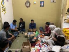 GMNI dan HMI USBR berikan bantuan korban bencana alam di Cipanas, pada Senin (25/05/2026).