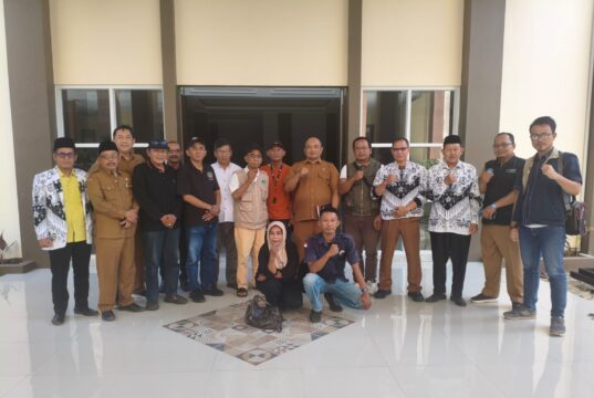 PWI-PGRI Lebak Bangun Kemitraan Edukasi Jurnalistik untuk Kepala Sekolah, pada Selasa (26/05/2026).