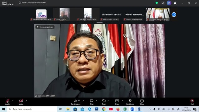 ​Dinamika Politik Kian Sentral, Ketum SMSI Pusat Firdaus Minta Media Siber Daerah Jaga Independensi