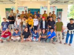Masyarakat, Mahasiswa, Pemuda Desa Darayon, Kecamatan Cileles, Kabupaten Lebak tagih janji pemerintah desa, pada Senin (15/06/2026).