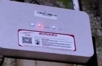 Kabel Wifi Dukodu mengalami pemutusan oleh Orang Tidak Dikenal (OTK), pada Kamis (25/06/2026).