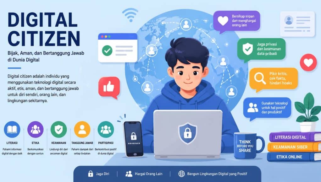 Pengertian Digital Citizen dan Pentingnya Menjadi Warga Digital yang Bertanggung Jawab