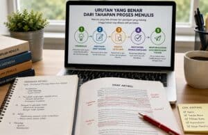 Urutan yang Benar dari Tahapan Proses Menulis agar Tulisan Lebih Runtut dan Berkualitas