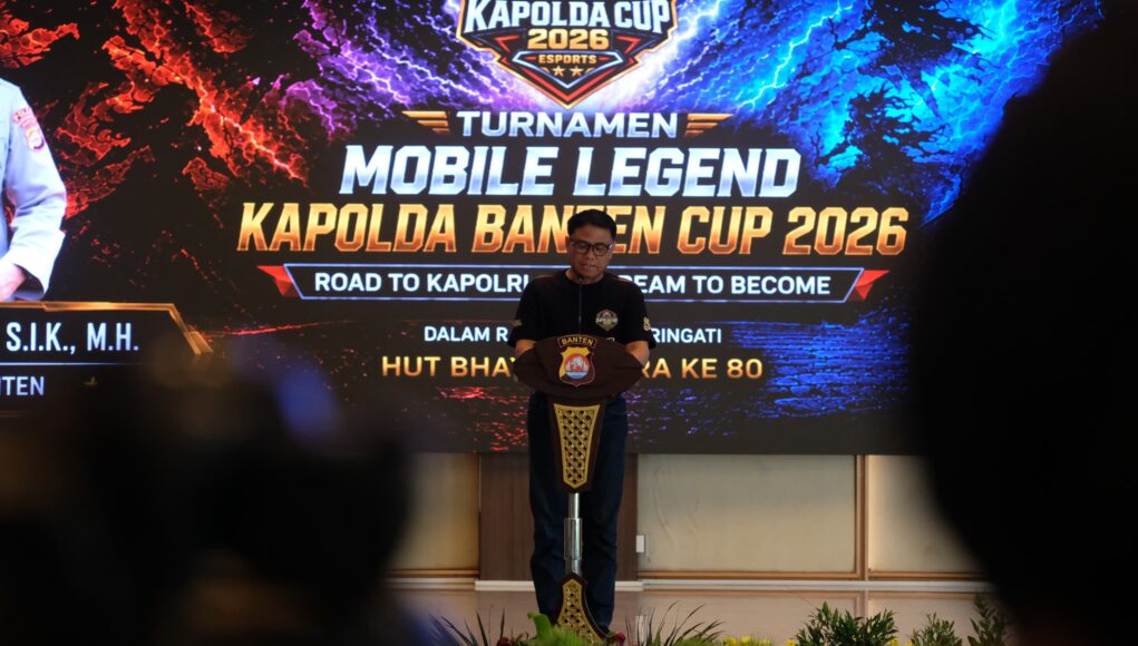Polda Banten Gelar Turnamen Mobile Legends Kapolda Banten Cup 2026 Menuju Kapolri Cup Polda Banten Gelar Turnamen Mobile Legends Kapolda Banten Cup 2026 Menuju Kapolri Cup