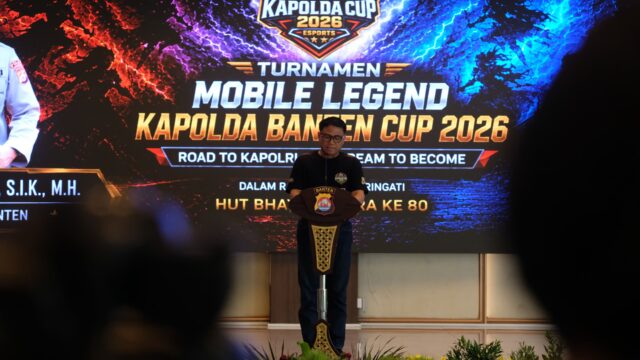 Polda Banten Gelar Turnamen Mobile Legends Kapolda Banten Cup 2026 Menuju Kapolri Cup Polda Banten Gelar Turnamen Mobile Legends Kapolda Banten Cup 2026 Menuju Kapolri Cup