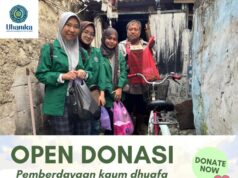 Kelompok 5 MK Kemuhammadiyahan Fakultas Farmasi dan Sains UHAMKA Selenggarakan Pemberdayaan Keluarga Dhuafa selama 4 bulan terhitung di bulan April sampai Juli 2026, pada Senin (06/07/2026).
