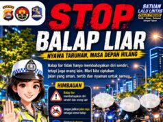 Demi Keselamatan Bersama, Polda Banten Edukasi Bahaya Balap Liar