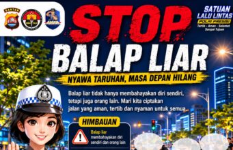 Demi Keselamatan Bersama, Polda Banten Edukasi Bahaya Balap Liar