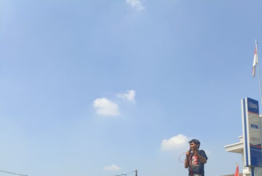 SRP Gelar Aksi Unjuk Rasa, Desak Bupati Pandeglang Usut Tuntas Dugaan Kelalaian Pengelolaan Aset Daerah Koordinator Lapangan II, Galang Irawan soroti temuan BPK di Dinas Kesehatan Pandeglang, pada Kamis (9/07/2026).