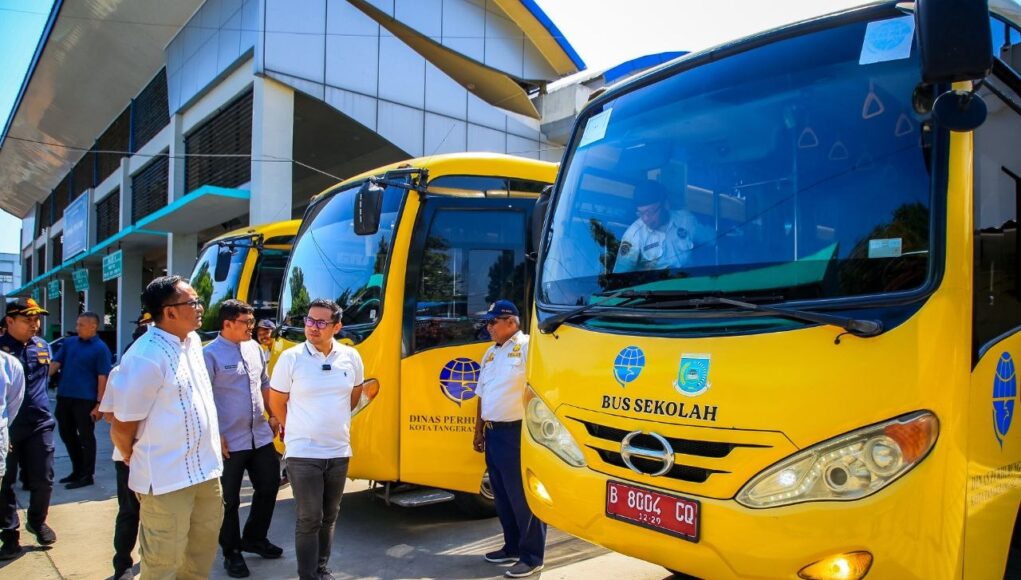 Jelang Hari Pertama Sekolah, Pilar Pastikan Bus Sekolah Gratis Tangsel Siap Beroperasi Jelang Hari Pertama Sekolah, Pilar Pastikan Bus Sekolah Gratis Tangsel Siap Beroperasi