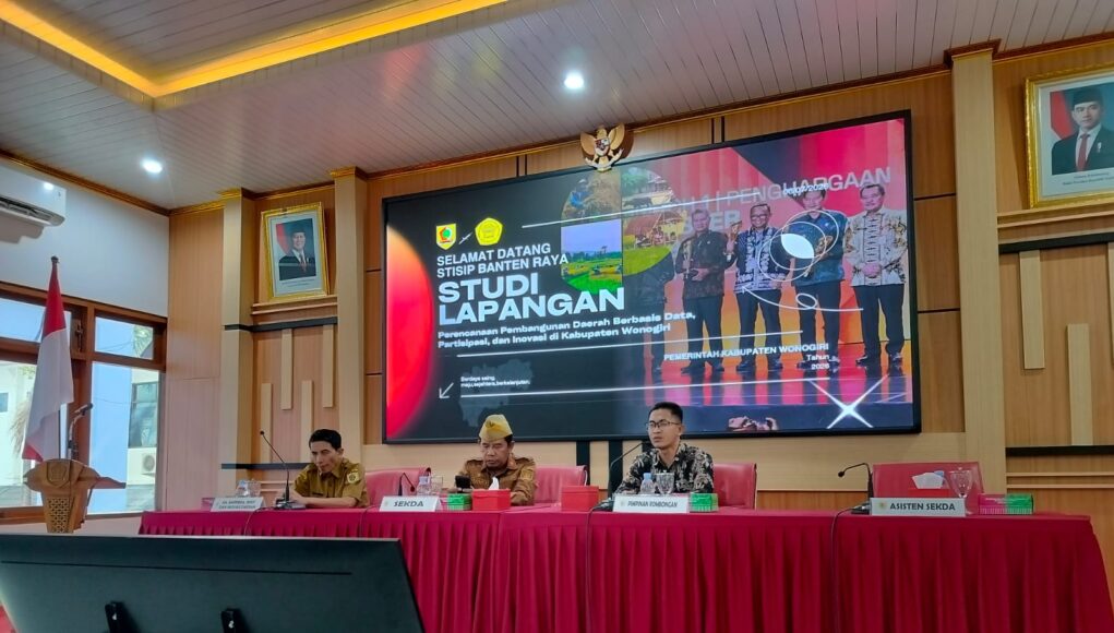 Mahasiswa STISIP Banten Raya belajar inovasi daerah dan tata kelola pemerintah di Kabupaten Wonogiri, Provinsi Jawa Tengah, pada Senin (6/07/2026)